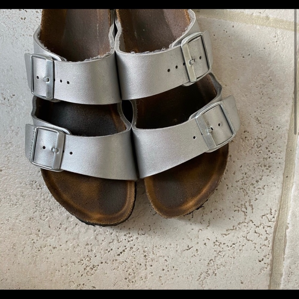 Silver Birkenstock